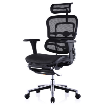 保友办公家具（Ergonor） 护腰电脑椅 金豪智尚版人体工学椅 护腰可躺办公椅 黑色+躺舒宝