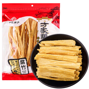 方家铺子 干货 黄豆制品 原浆腐皮 腐竹 200g