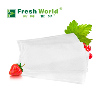 
                                        新鲜世界（Fresh World） 新鲜世界真空包装机食品保鲜袋 干果包装袋  多种规格 28cm*40cm100个装                