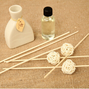 
                                        
                                                            晟旎尚品 香薰 无火香薰精油套装 净化除味房间卧室内 清新空气 日式裂纹陶瓷瓶 薰衣草香型送补充液                