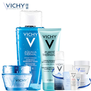 薇姿(vichy)温泉矿物保湿三件装