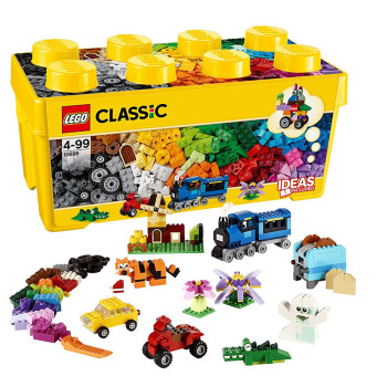 乐高(lego) 创意拼装/得宝拼装系列 儿童益智积木拼装拼插玩具 10696