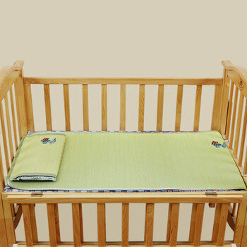 
                                                                                黄古林 儿童凉席婴儿床草席单席子 海绵草童席 不含枕头 120*60cm                