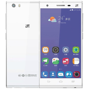 中兴 星星2号（G720C）电信4G（16G ROM）手机 智尚白