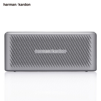 哈曼卡顿 （Harman Kardon） TRAVELER 音乐旅行家 便携式蓝牙音箱 一体式迷你扬声器 免提通话 银灰色