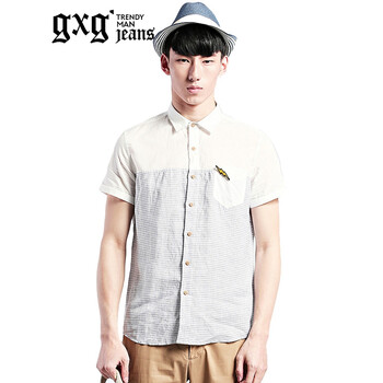 GXGJEANS短袖衬衫 - 京东服饰内衣|男装|衬衫