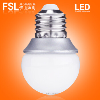 
                                        FSL 佛山照明led灯泡球泡吊顶台灯家居阳台E27E14螺口6500k白黄光日光3W5W 超炫30W 暖白光(黄光)                
