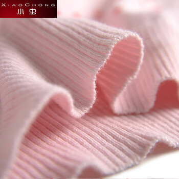 小虫 秋冬针织衫女波点甜美百搭针织小开衫毛衣外套XC4QMZ067 浅黄 M