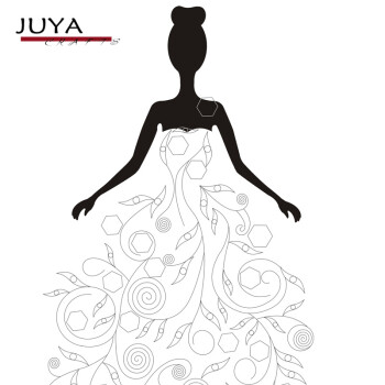 俊雅(juya)衍纸线稿图图纸创意手工 礼物 厚型白卡纸可直接制作带说明