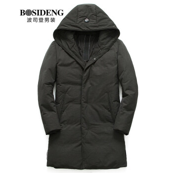 波司登男装 bosideng 羽绒服男士 冬季时尚休闲中长款连帽羽绒服 3274