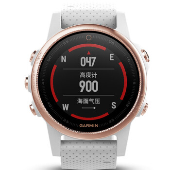 佳明(garmin)fenix5s飞耐时5s玫瑰金gps多功能登山跑步智能运动表游泳