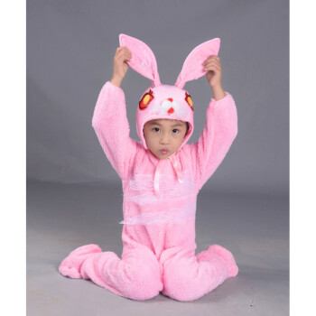 儿童小兔子表演服装小狗狼动物服幼儿园乌龟小兔小鸡小白兔演出服sy
