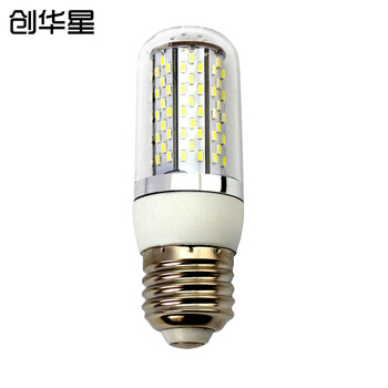 创华星  led节能灯泡led灯泡3014透明 E27 4W5W6W 灯泡 6W暖白