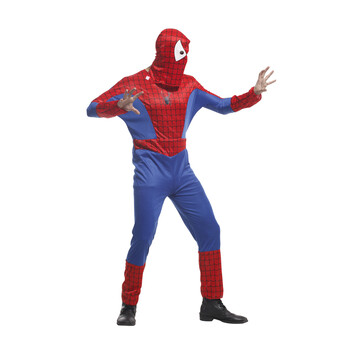 
                                        孩派  万圣节服装 Cosplay 表演出服装 蜘蛛侠服装  成人男蜘蛛侠 M-0043                