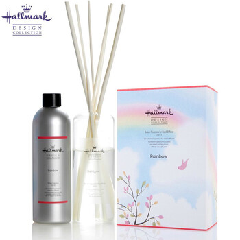 
                                        美国贺曼Hallmark 藤条香薰精油套装 办公室香薰 香味清爽 雨后青草香氛 馥郁芳香                