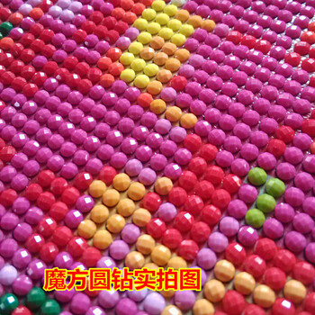 怡诺 钻石画满钻石十字绣3D客厅 生意兴隆十字绣5d钻石绣 魔方圆钻 100*40cm