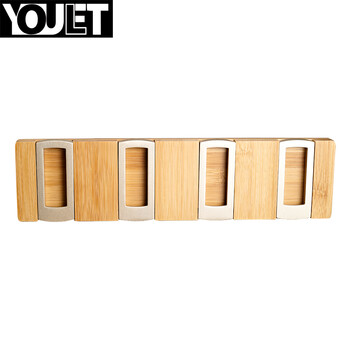 德国YOULET 实木锌合金创意欧式大衣架衣帽壁钩房间挂钩 衣服挂衣钩 原色