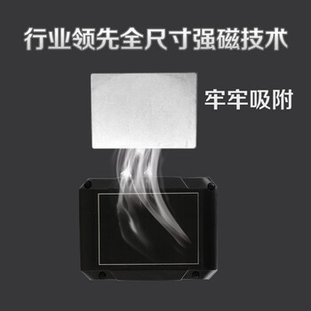 BPEER 第四代GPS定位器 90天待机四频天线 汽车摩托老人儿童宠物防丢失追踪器免安装 黑色6000毫安