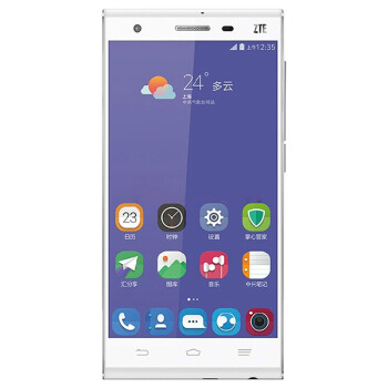 中兴 星星2号（G720C）电信4G（16G ROM）手机 智尚白