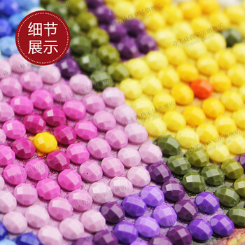 
                                        诗美诗格5D钻石画静候花开插花百合新款客厅卧室十字绣大幅钻石绣魔方钻 静候花开三 55*55厘米闪亮魔方钻                
