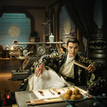 蒂卡黛影视古装扶摇长孙无忌同款古装汉服男唐朝男武侠古装皇子皇帝