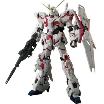 万代(bandai)高达gundam模型 拼插拼装模型玩具 rg-1比144-独角兽_ 4