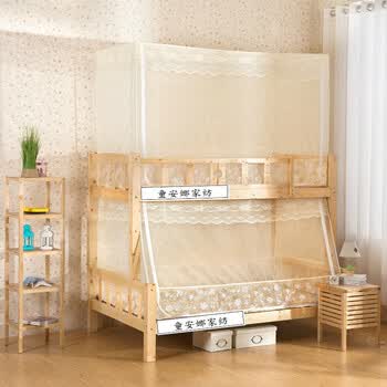 床帘蚊帐_双层床蚊帐怎么安装_圆床导轨蚊帐怎么弄图片