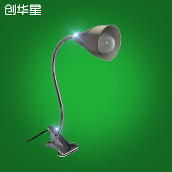 创华星 LED夹子台灯 led学习护眼 小台灯 床头灯 夹式鱼缸灯 学生专用台灯 暖白