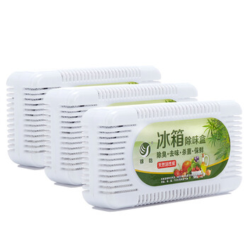 
                                        锦怡冰箱除味剂活性炭竹炭包 冰箱除臭剂盒保鲜去味 3盒装                