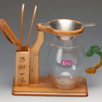 
                                        品言 YP 茶漏架茶滤架泡茶架过滤网器 功夫茶具配件茶道零配 竹制茶漏架ST                