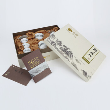
                                        恒福 茶具 景德镇陶瓷功夫茶具整套套装名家珍品 江雾初开盖碗半组                