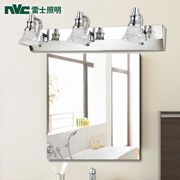 雷士照明 NVC LED镜前灯 卫生间灯 浴室灯 镜柜灯具 EMB9003 长480mm防水防雾LED6W白光3头