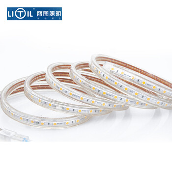 丽图（LITIL）LED灯带5050灯条2835灯带LED灯具光源高压超亮72珠防水暖白光 5050 2700K暖光
