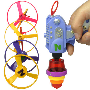 伶俐宝户外玩具飞碟枪飞轮枪手枪竹蜻蜓 发射器陀螺射击儿童玩具【图片 价格 品牌 报价】-京东