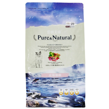 伯納天純Pure&Natural寵物貓糧成貓貓糧 12月齡以上 1.5kg