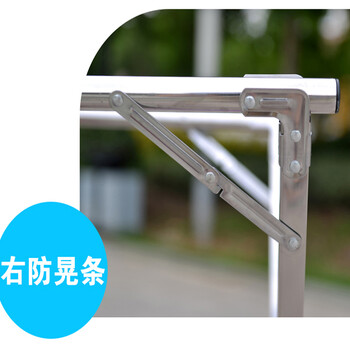 匕禾页子不锈钢X型落地折叠晾衣架落地双杆晒被架室内置地伸缩晒衣架 2米豪华款