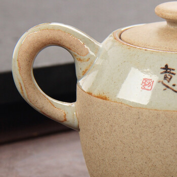金镶玉 功夫茶具 荷意精陶套组  陶瓷茶壶茶杯公道杯整套