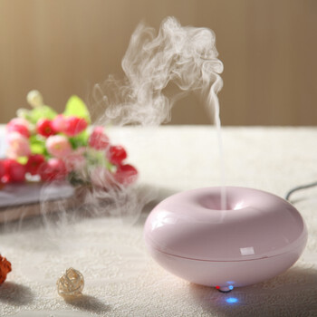 
                                        GXDiffuser 香薰加湿器  办公室家用迷你静音香薰机 净化空气加湿器 黑色                