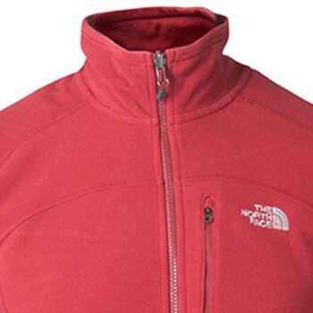 > the north face/北面 男款全拉链抓绒衣 a8x1 d5q(红色) l