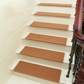 室内楼梯踏步垫免胶自粘 防滑家用婚庆满铺木楼梯地毯