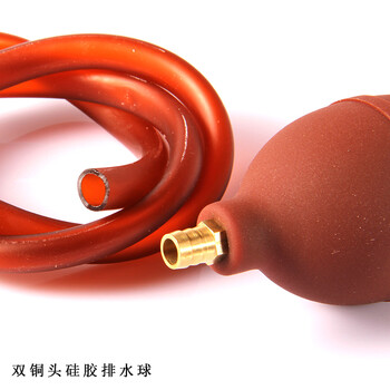 
                                                                                全度（Quandu） 茶盘下水管带吸水球排水管排水硅胶软管 茶具茶道配件防冻加厚出水管                