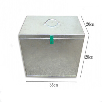 用白铁皮做罐头盒,每张铁片可制盒身16个或制盒底43个,一个盒身与两个