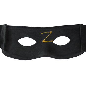 仕彩 舞会面具 半脸面具 黑色面具 大侠面具 Z面具 佐罗面具 不带Z字