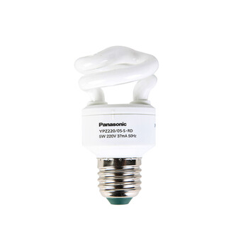 Panasonic/松下 螺旋型自镇流荧光灯节能灯(5W E27灯头 日光色/白炽灯色) 5W/E27白炽灯色-黄光