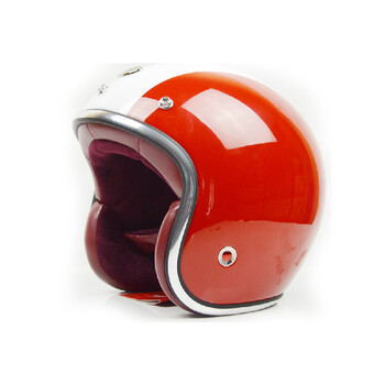 BEON 摩托车头盔 电动车半盔 安全帽玻璃复古