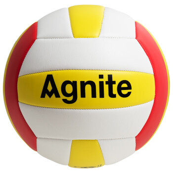 安格耐特（Agnite）F1253 5號PVC軟式機縫排球 室內外通用教學比賽訓練排球