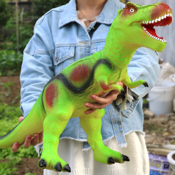 侏罗纪超大号仿真软胶恐龙玩具霸王龙模型儿童礼品3-6