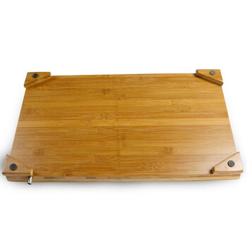 
                                        
                                                                                金镶玉 茶盘茶托 大平板 竹木实木功夫茶具茶道配件茶海57*36.5*4.5cm                