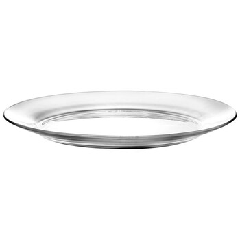 多莱斯 DURALEX3009A法国原装进口钢化玻璃透明色餐盘28cm（6个装）
