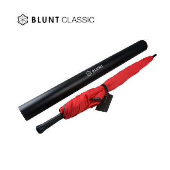 
                                        新西兰Blunt保兰特CLASSIC 车载晴雨伞 圆角时尚直柄伞 黑色                